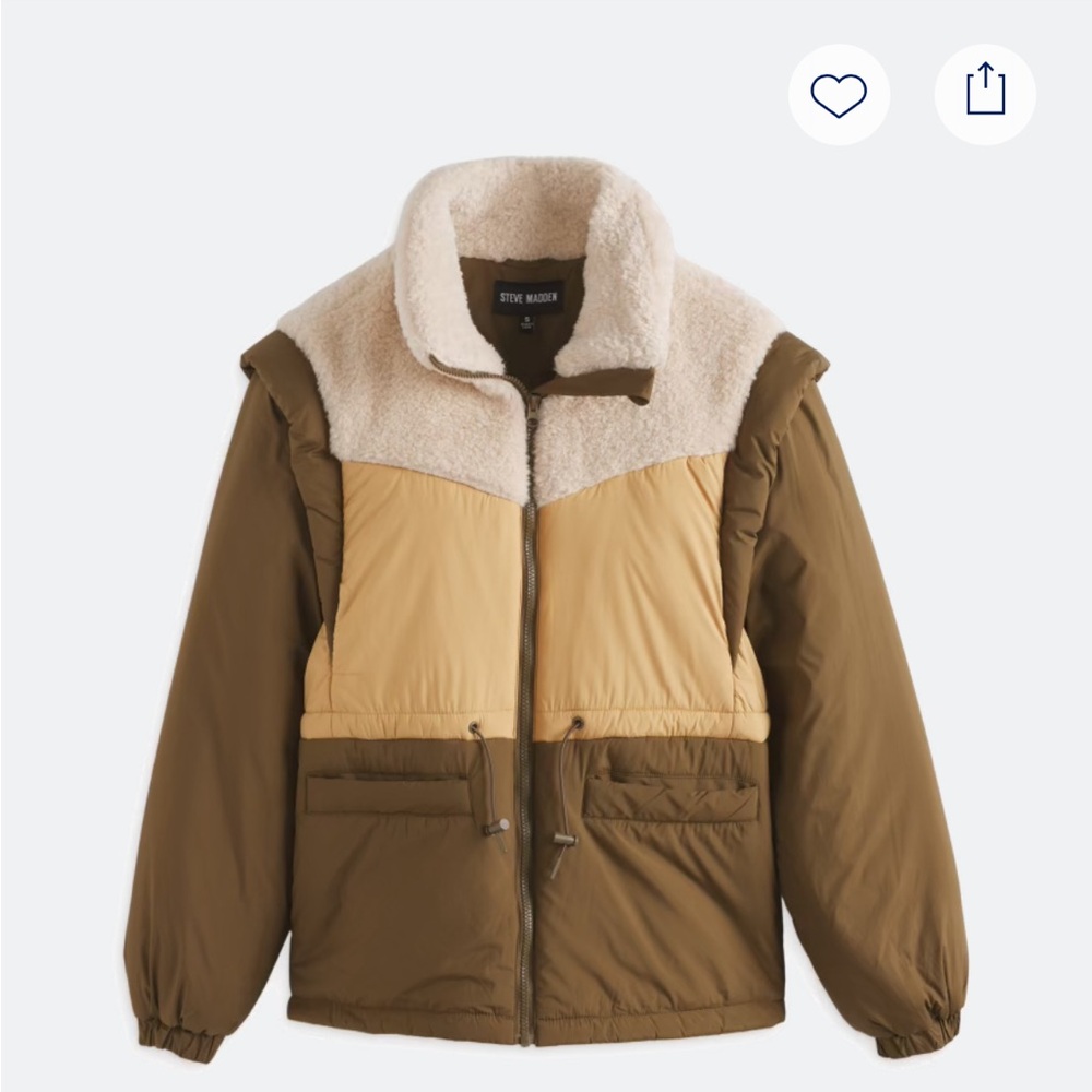 Steve Madden Hana convertible jacket/vest size large